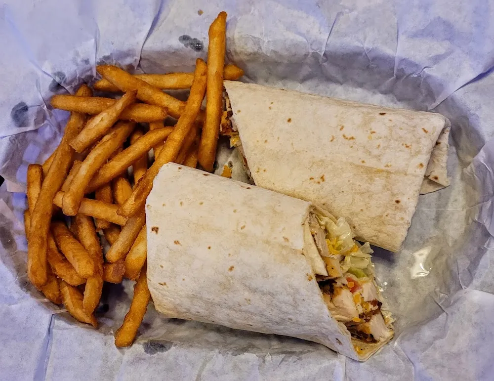 Bacon Ranch Chicken Wrap